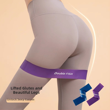 Pisces fitnesa pretestības josta, materiāls: TPE; pielietojums: joga, sēžas trenēšana, futbola treniņi