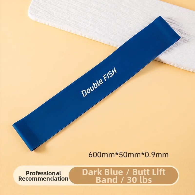 Pisces fitnesa pretestības josta, materiāls: TPE; pielietojums: joga, sēžas trenēšana, futbola treniņi