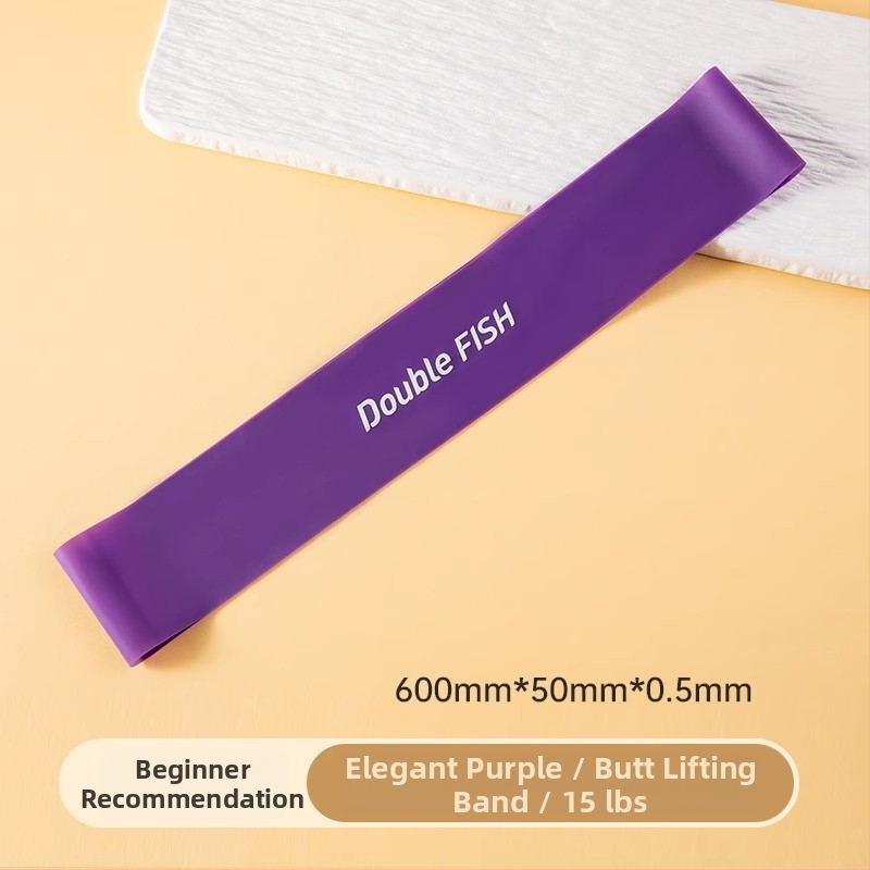 Pisces fitnesa pretestības josta, materiāls: TPE; pielietojums: joga, sēžas trenēšana, futbola treniņi