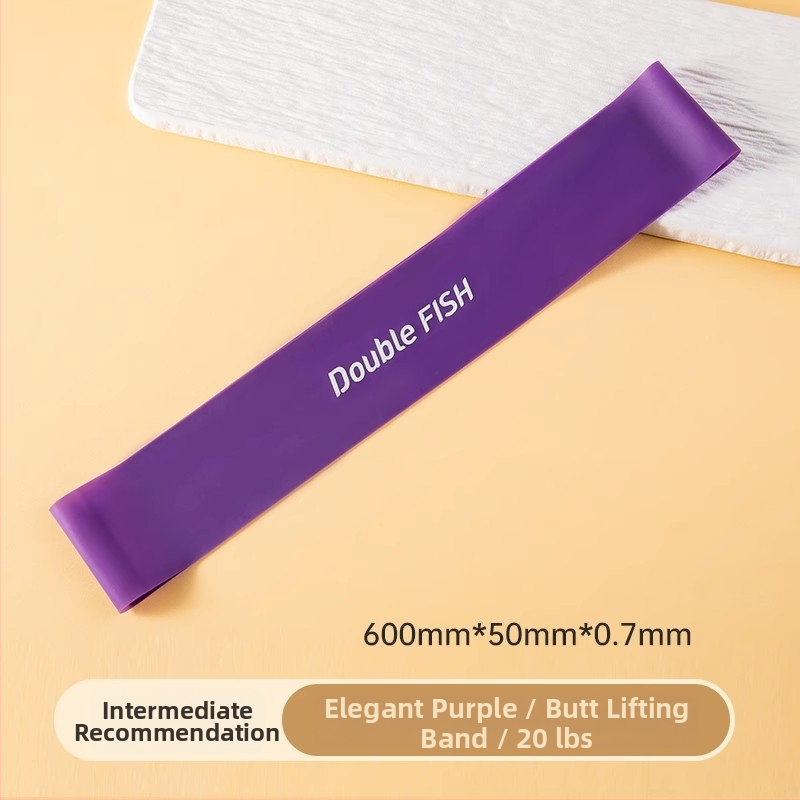 Pisces fitnesa pretestības josta, materiāls: TPE; pielietojums: joga, sēžas trenēšana, futbola treniņi