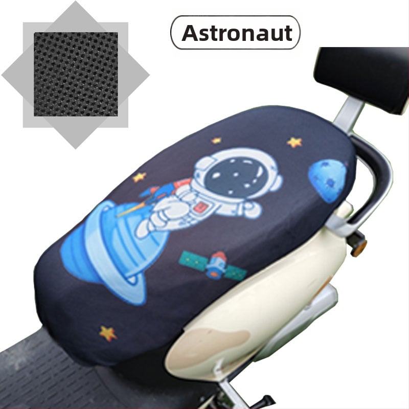 Elektrinio transporto priemonės sėdynės uždangalas su avilių plokštelių tinkleliu, visų sezonų saulės apsauga, poliesteris, spausdintas logotipas, pritaikymas galimas