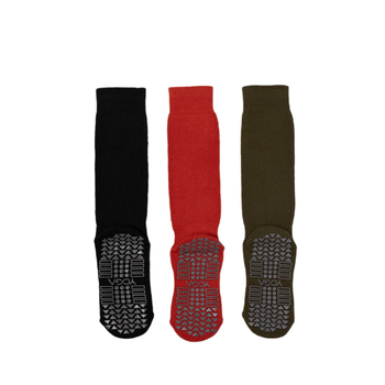 Kokvilnas neslīdošas jogas zeķes ar augstu galu, sievietēm 18-40 g., rudens-zima, 70-80% kokvilnas