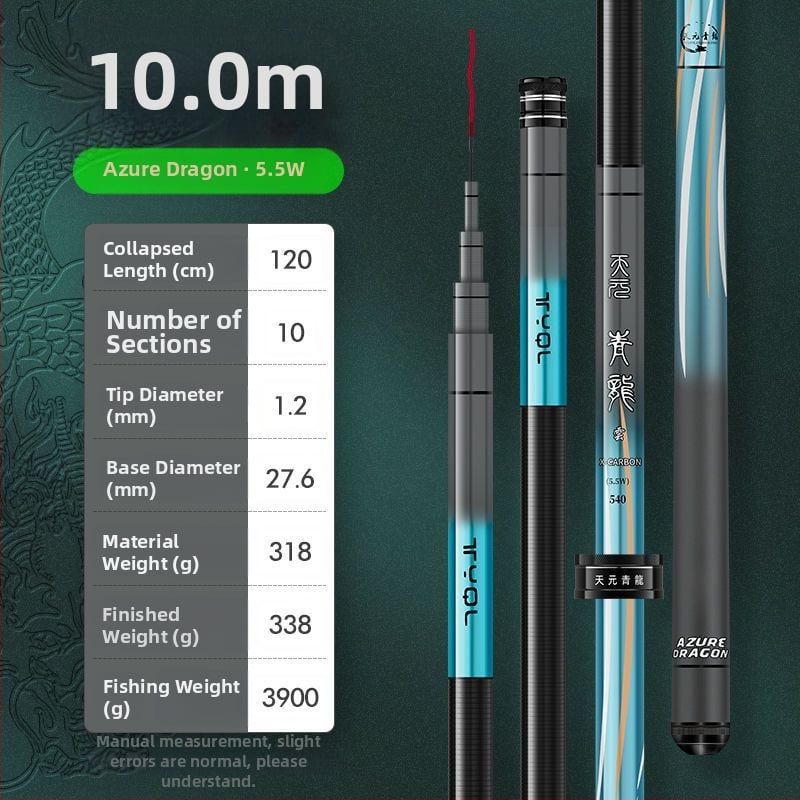 Jõevõrgu komplekt 19-reguleeritav platvormi varda 28-reguleeritav karpkala, kõrge süsinikusisaldusega, äärmiselt kõva