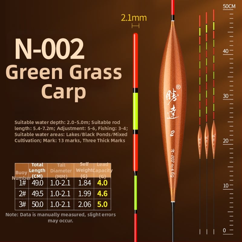 Shengda Seiko Float - Augstas jutības vertikālais peldētājs makšķerēšanai, no plastmasas, sacensībām