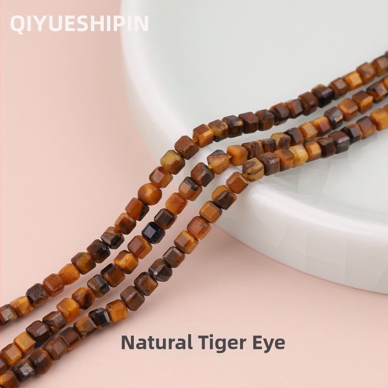 Χάντρες από φυσικό κρύσταλλο – Ελεύθετες χάντρες – Κοπές και λείανση φυσικού λίθου – Φυσικό μοτίβο – Προέλευση Γκουανγκζού