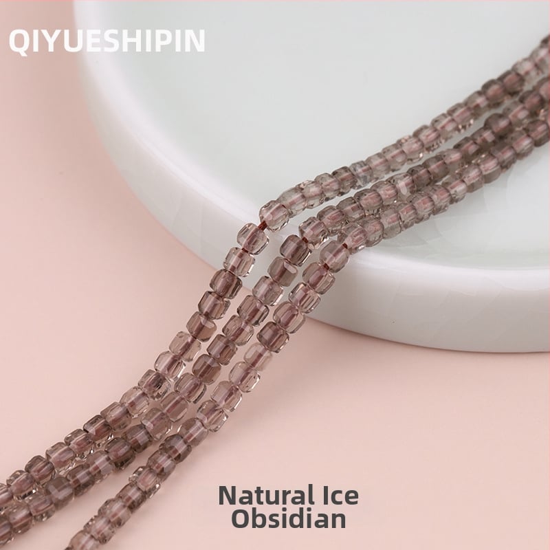 Χάντρες από φυσικό κρύσταλλο – Ελεύθετες χάντρες – Κοπές και λείανση φυσικού λίθου – Φυσικό μοτίβο – Προέλευση Γκουανγκζού