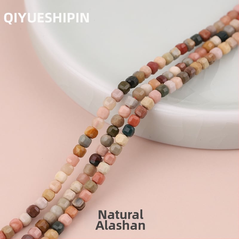 Χάντρες από φυσικό κρύσταλλο – Ελεύθετες χάντρες – Κοπές και λείανση φυσικού λίθου – Φυσικό μοτίβο – Προέλευση Γκουανγκζού