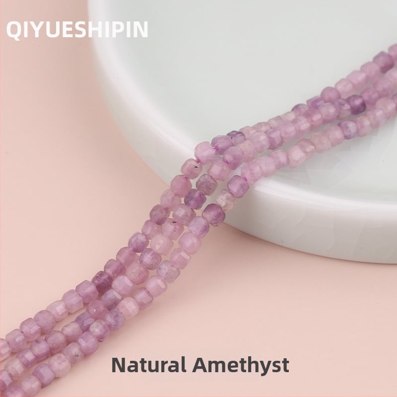 Χάντρες από φυσικό κρύσταλλο – Ελεύθετες χάντρες – Κοπές και λείανση φυσικού λίθου – Φυσικό μοτίβο – Προέλευση Γκουανγκζού