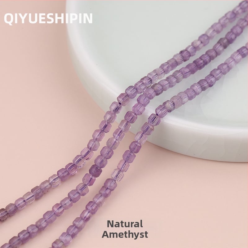 Χάντρες από φυσικό κρύσταλλο – Ελεύθετες χάντρες – Κοπές και λείανση φυσικού λίθου – Φυσικό μοτίβο – Προέλευση Γκουανγκζού