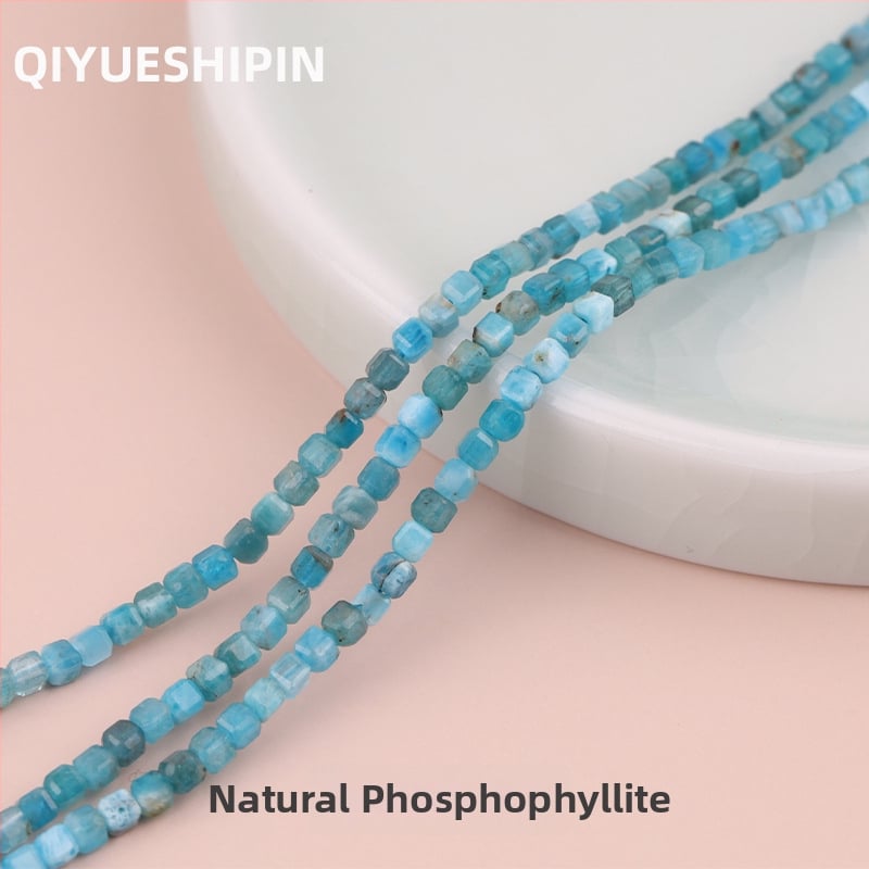 Χάντρες από φυσικό κρύσταλλο – Ελεύθετες χάντρες – Κοπές και λείανση φυσικού λίθου – Φυσικό μοτίβο – Προέλευση Γκουανγκζού