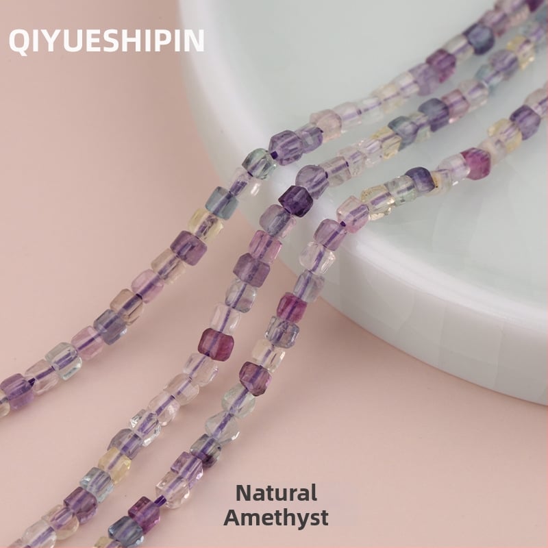 Χάντρες από φυσικό κρύσταλλο – Ελεύθετες χάντρες – Κοπές και λείανση φυσικού λίθου – Φυσικό μοτίβο – Προέλευση Γκουανγκζού