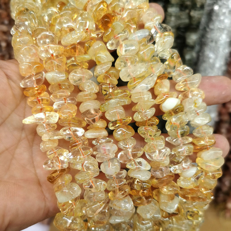 Ελεύθερες χάντρες από φυσικούς λίθους, διαχωριστικά με μοτίβο δράκου, ακανόνιστα σχήματα λίθων, κοπή και άλεση