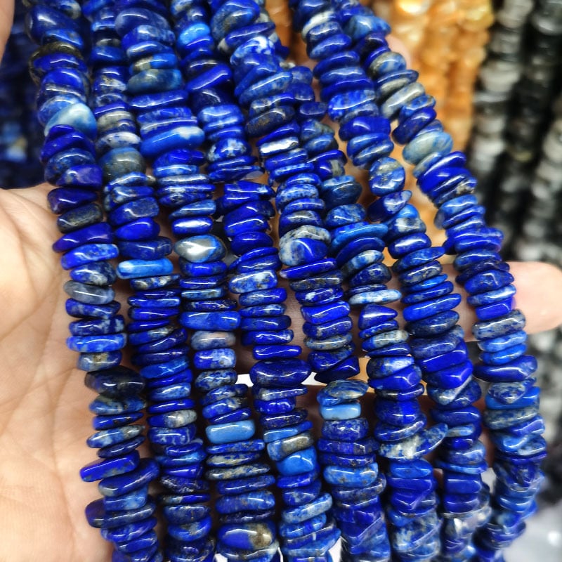 Ελεύθερες χάντρες από φυσικούς λίθους, διαχωριστικά με μοτίβο δράκου, ακανόνιστα σχήματα λίθων, κοπή και άλεση