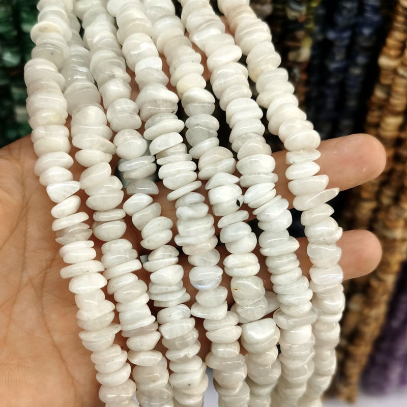 Ελεύθερες χάντρες από φυσικούς λίθους, διαχωριστικά με μοτίβο δράκου, ακανόνιστα σχήματα λίθων, κοπή και άλεση