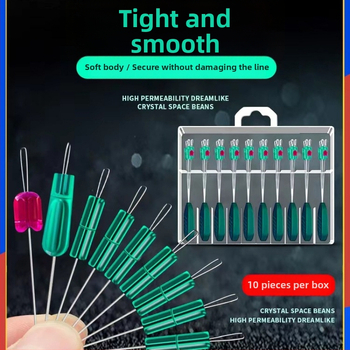 Galvenās līnijas makšķerēšanas piederumu komplekts ar kristāla pērlēm un silikona pārklājuma svaru; Materiāls: Silk flower; Izcelsme: Cits