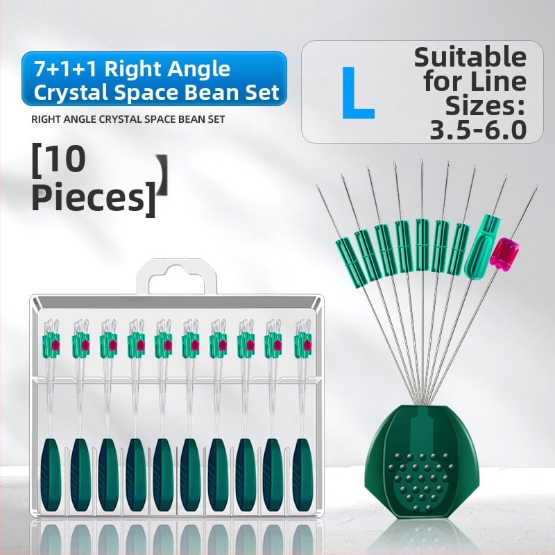 Galvenās līnijas makšķerēšanas piederumu komplekts ar kristāla pērlēm un silikona pārklājuma svaru; Materiāls: Silk flower; Izcelsme: Cits