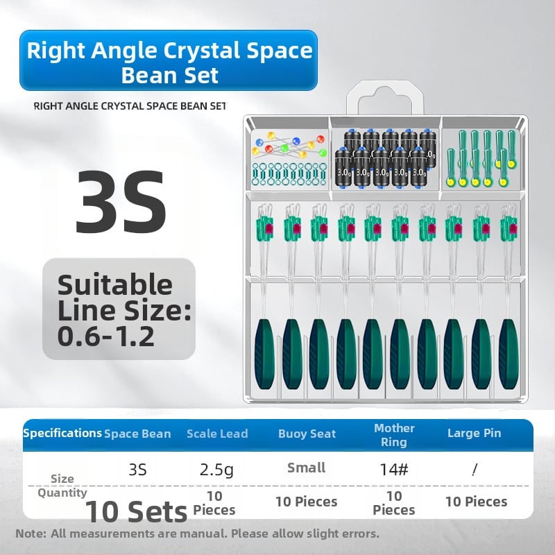 Galvenās līnijas makšķerēšanas piederumu komplekts ar kristāla pērlēm un silikona pārklājuma svaru; Materiāls: Silk flower; Izcelsme: Cits