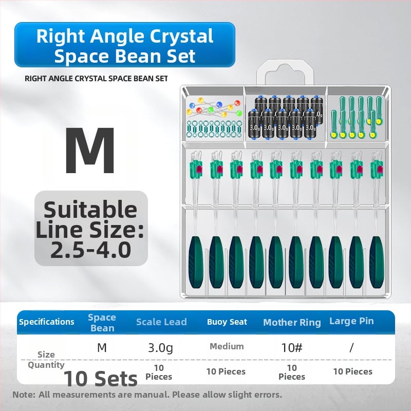 Galvenās līnijas makšķerēšanas piederumu komplekts ar kristāla pērlēm un silikona pārklājuma svaru; Materiāls: Silk flower; Izcelsme: Cits