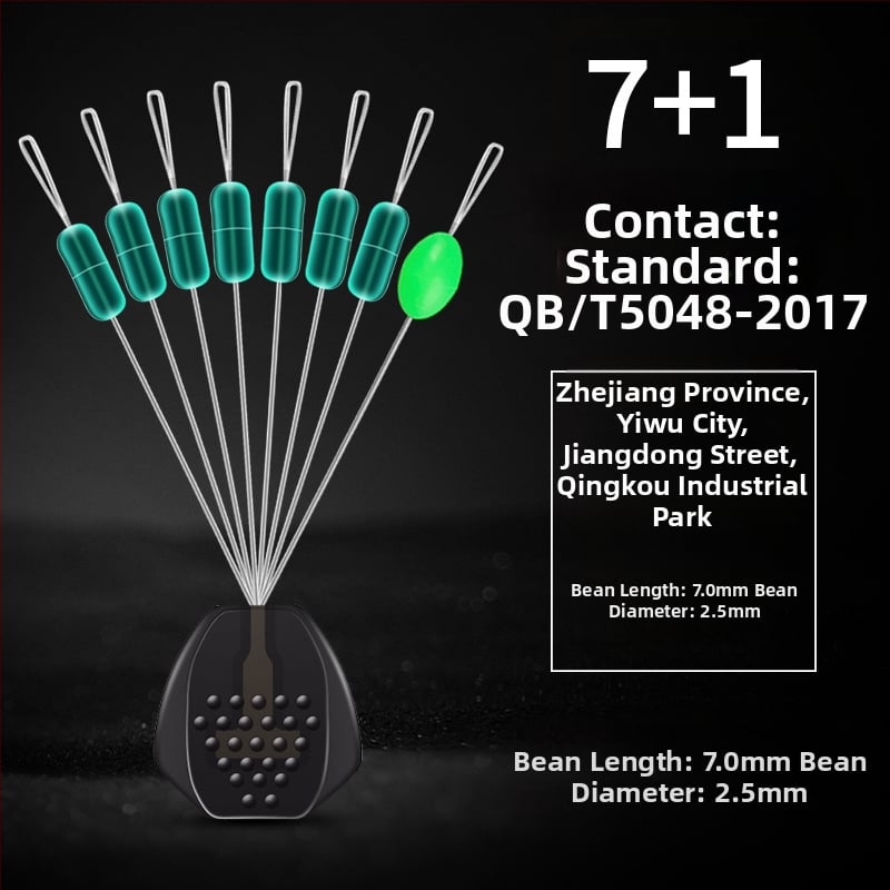 Galvenās līnijas makšķerēšanas piederumu komplekts ar kristāla pērlēm un silikona pārklājuma svaru; Materiāls: Silk flower; Izcelsme: Cits