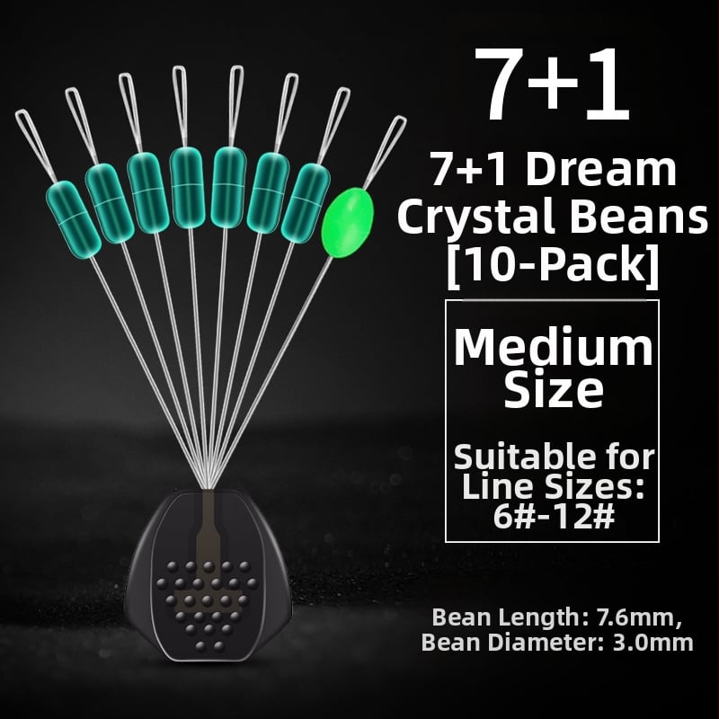 Galvenās līnijas makšķerēšanas piederumu komplekts ar kristāla pērlēm un silikona pārklājuma svaru; Materiāls: Silk flower; Izcelsme: Cits