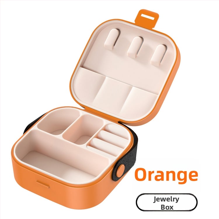 Bižutērijas kastīte no plastmasas, ikdienas stila, cieta konstrukcija, modelis YJ2023008