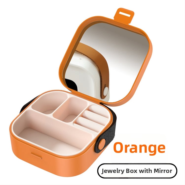 Bižutērijas kastīte no plastmasas, ikdienas stila, cieta konstrukcija, modelis YJ2023008