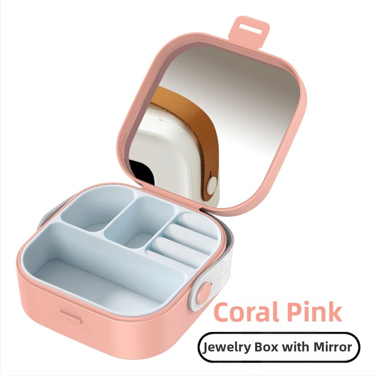 Bižutērijas kastīte no plastmasas, ikdienas stila, cieta konstrukcija, modelis YJ2023008