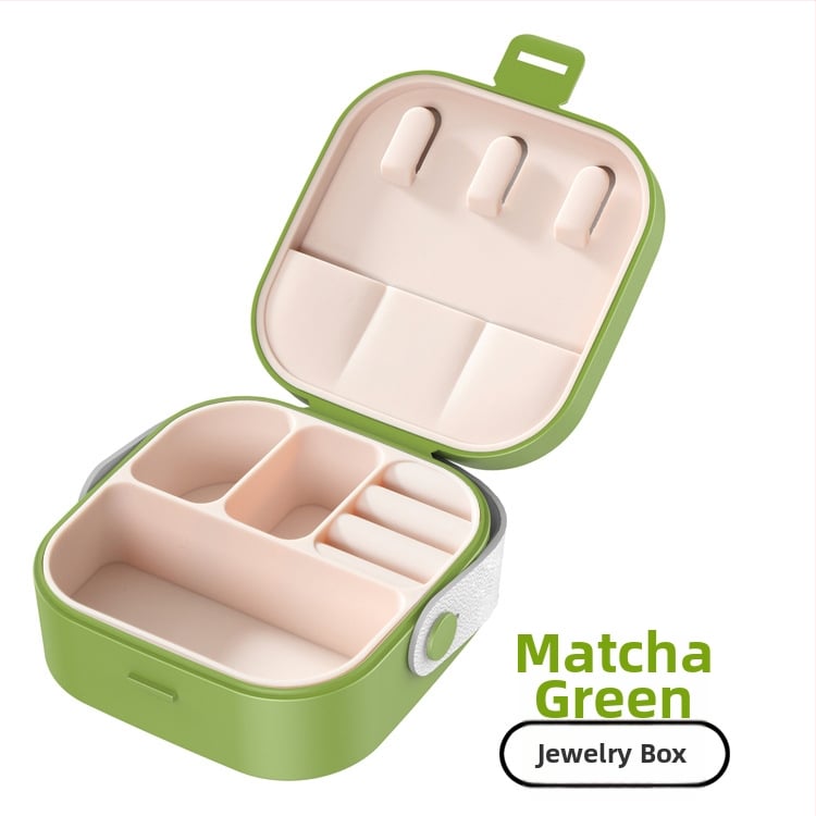 Bižutērijas kastīte no plastmasas, ikdienas stila, cieta konstrukcija, modelis YJ2023008