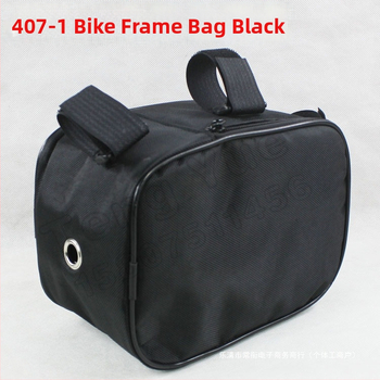 Velosipēdu soma ar augšējās caurules stiprinājumu — 0.5 L tilpums, modelis 407