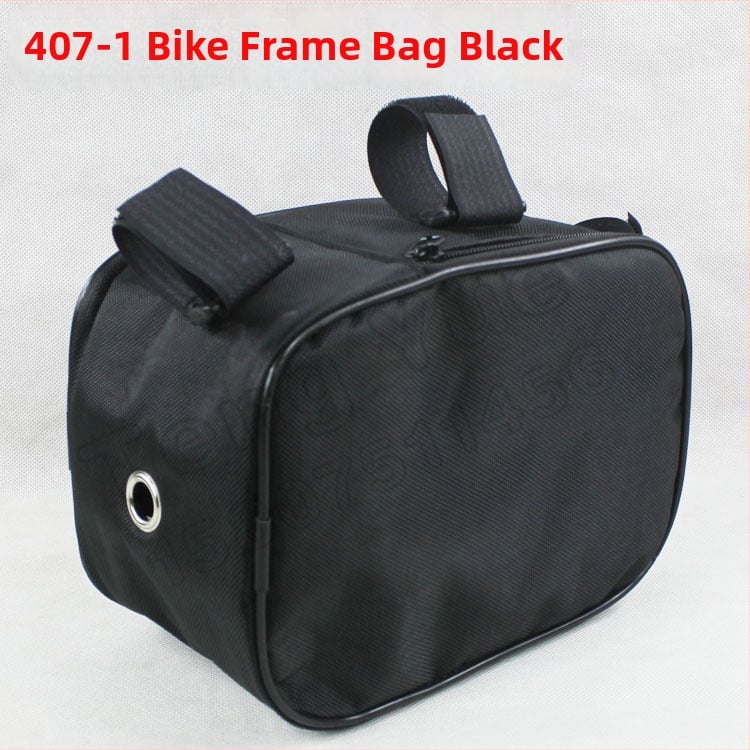 Velosipēdu soma ar augšējās caurules stiprinājumu — 0.5 L tilpums, modelis 407