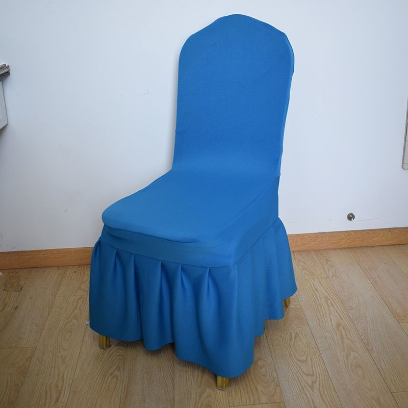 Storas elastinis kėdės užvalkalas banketams ir susitikimams, kvadratinės formos, neslystantis, šiltas, paprastas šiuolaikiškas stilius