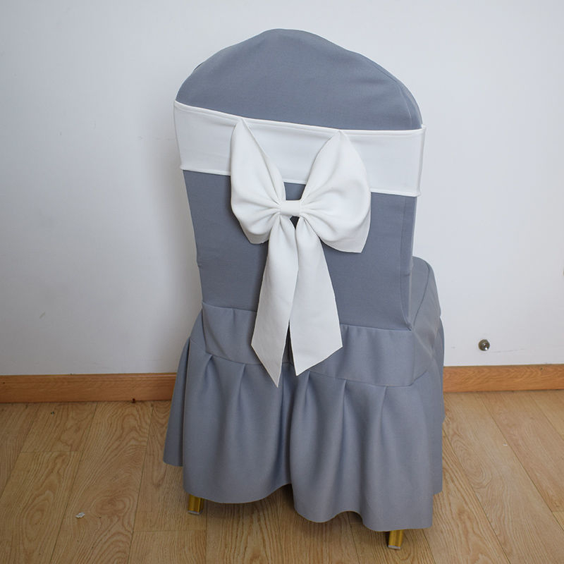 Storas elastinis kėdės užvalkalas banketams ir susitikimams, kvadratinės formos, neslystantis, šiltas, paprastas šiuolaikiškas stilius