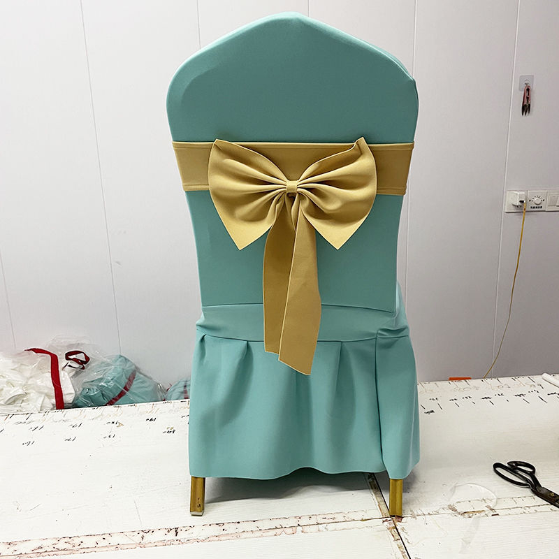 Storas elastinis kėdės užvalkalas banketams ir susitikimams, kvadratinės formos, neslystantis, šiltas, paprastas šiuolaikiškas stilius