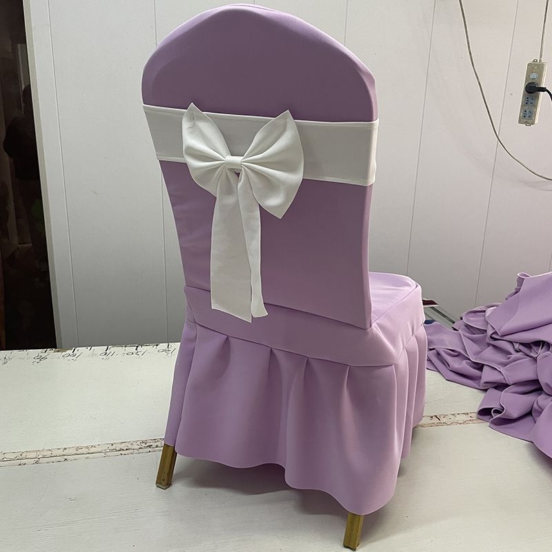 Storas elastinis kėdės užvalkalas banketams ir susitikimams, kvadratinės formos, neslystantis, šiltas, paprastas šiuolaikiškas stilius