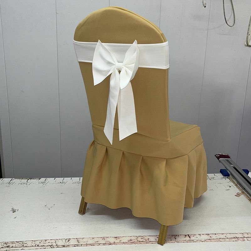 Storas elastinis kėdės užvalkalas banketams ir susitikimams, kvadratinės formos, neslystantis, šiltas, paprastas šiuolaikiškas stilius