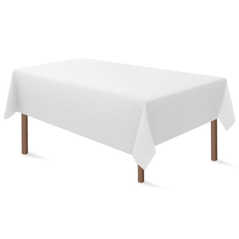 Еднократна PEVA покривка за маса, правоъгълна, с принт, биоразградима.