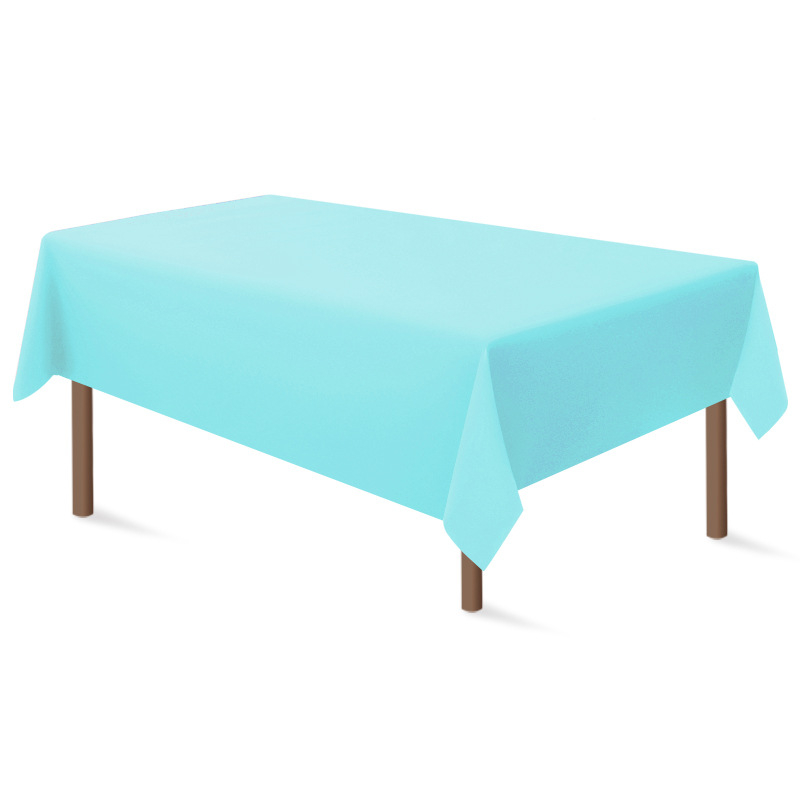 Еднократна PEVA покривка за маса, правоъгълна, с принт, биоразградима.