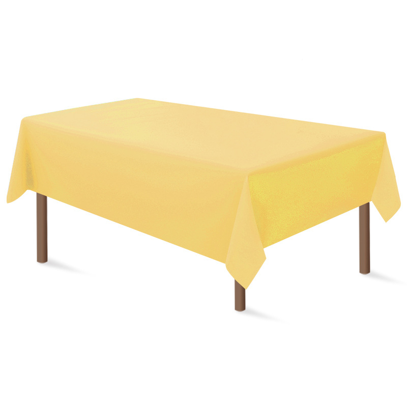 Еднократна PEVA покривка за маса, правоъгълна, с принт, биоразградима.