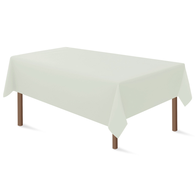 Еднократна PEVA покривка за маса, правоъгълна, с принт, биоразградима.