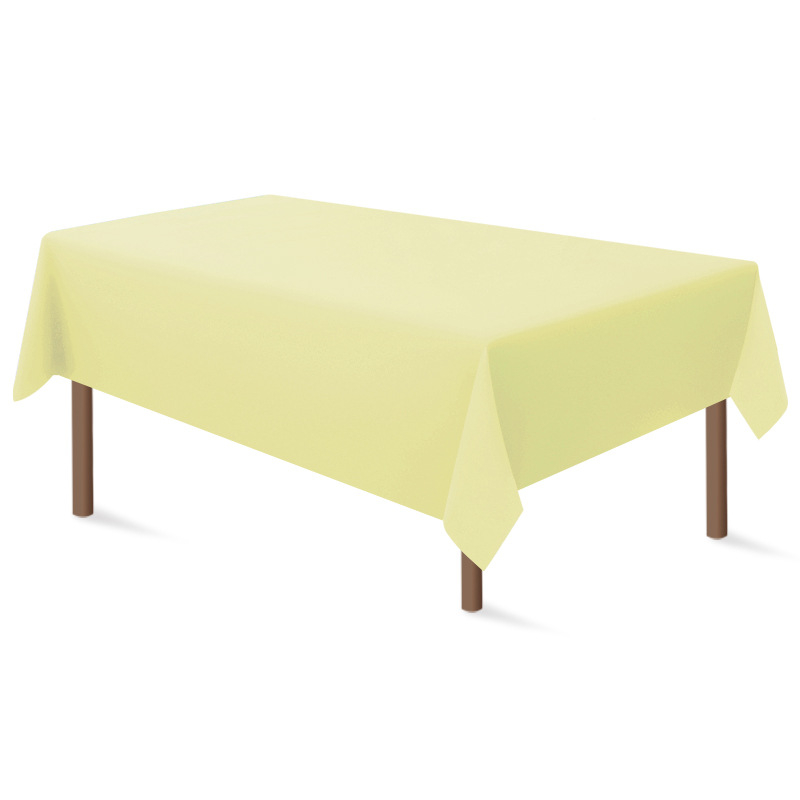 Еднократна PEVA покривка за маса, правоъгълна, с принт, биоразградима.