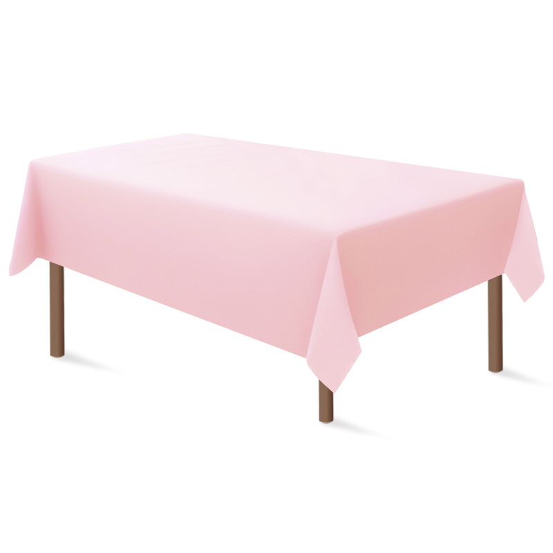 Еднократна PEVA покривка за маса, правоъгълна, с принт, биоразградима.