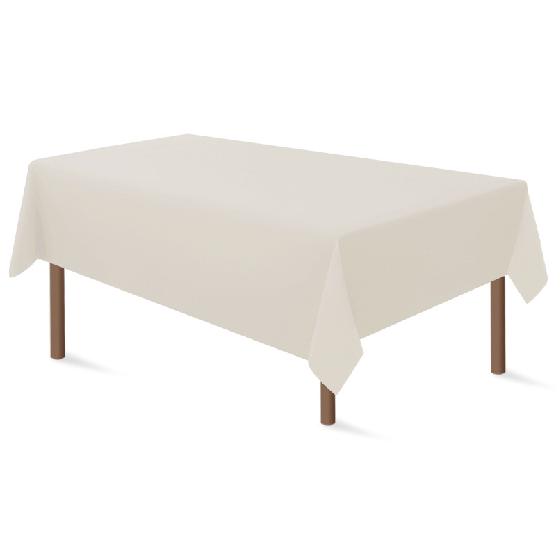 Еднократна PEVA покривка за маса, правоъгълна, с принт, биоразградима.