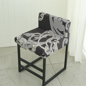 Elastinis baro kėdės užvalkalas – poliesteris, dulkių atsparumas, šiuolaikinis minimalistinis stilius, vienos dalių