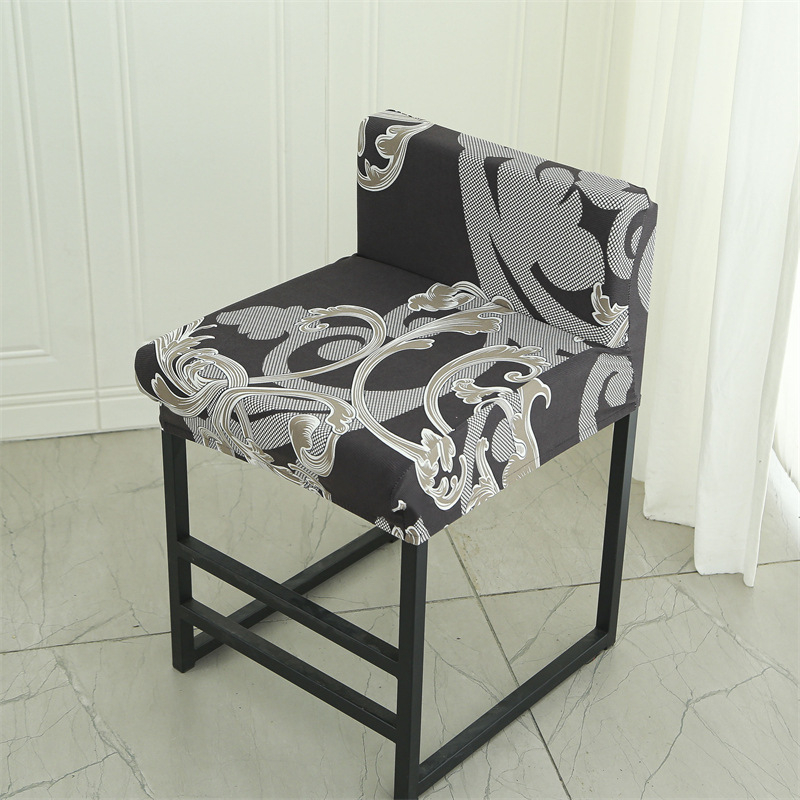 Elastinis baro kėdės užvalkalas – poliesteris, dulkių atsparumas, šiuolaikinis minimalistinis stilius, vienos dalių