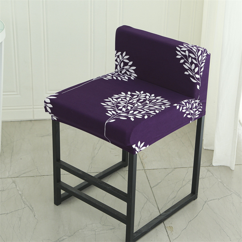 Elastinis baro kėdės užvalkalas – poliesteris, dulkių atsparumas, šiuolaikinis minimalistinis stilius, vienos dalių