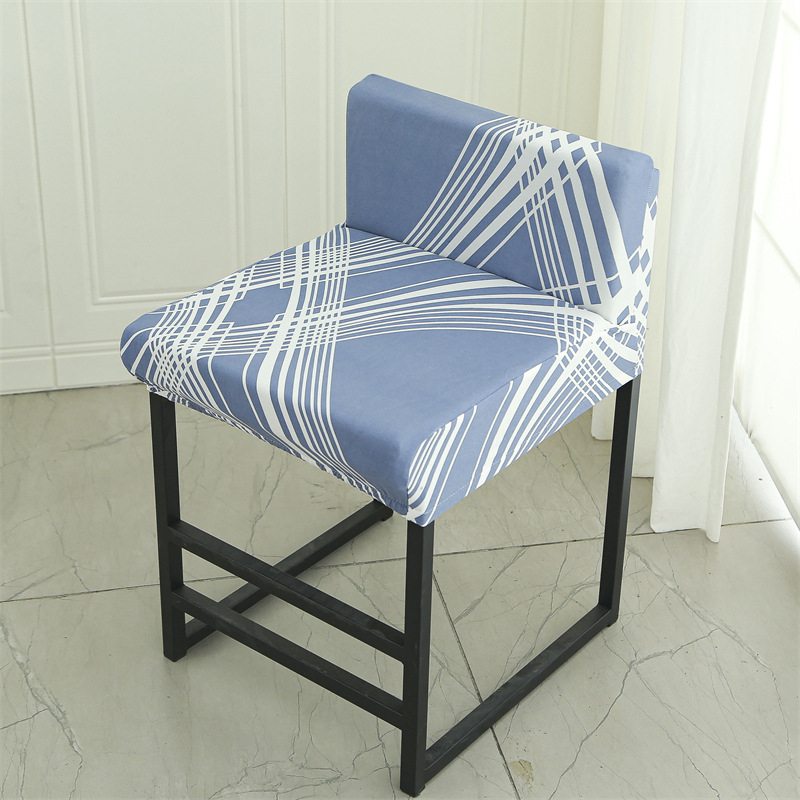 Elastinis baro kėdės užvalkalas – poliesteris, dulkių atsparumas, šiuolaikinis minimalistinis stilius, vienos dalių