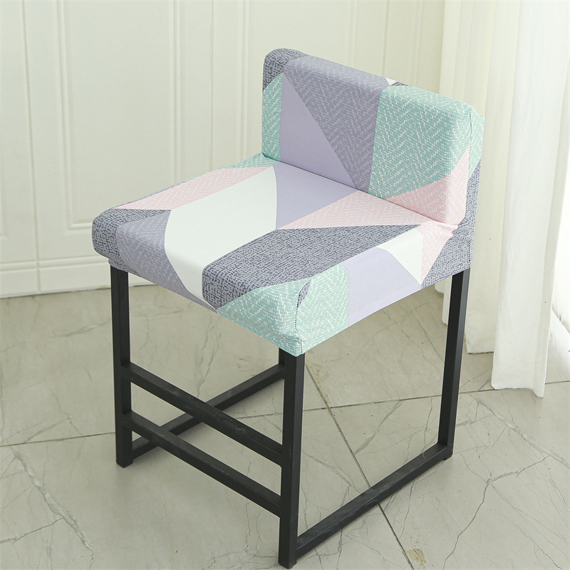 Elastinis baro kėdės užvalkalas – poliesteris, dulkių atsparumas, šiuolaikinis minimalistinis stilius, vienos dalių