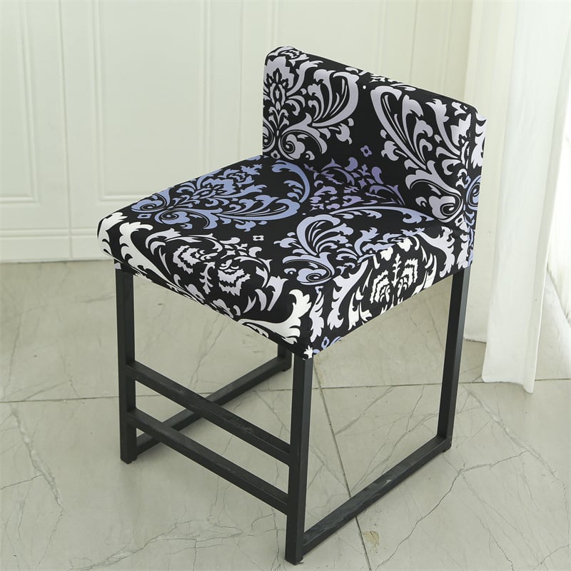 Elastinis baro kėdės užvalkalas – poliesteris, dulkių atsparumas, šiuolaikinis minimalistinis stilius, vienos dalių