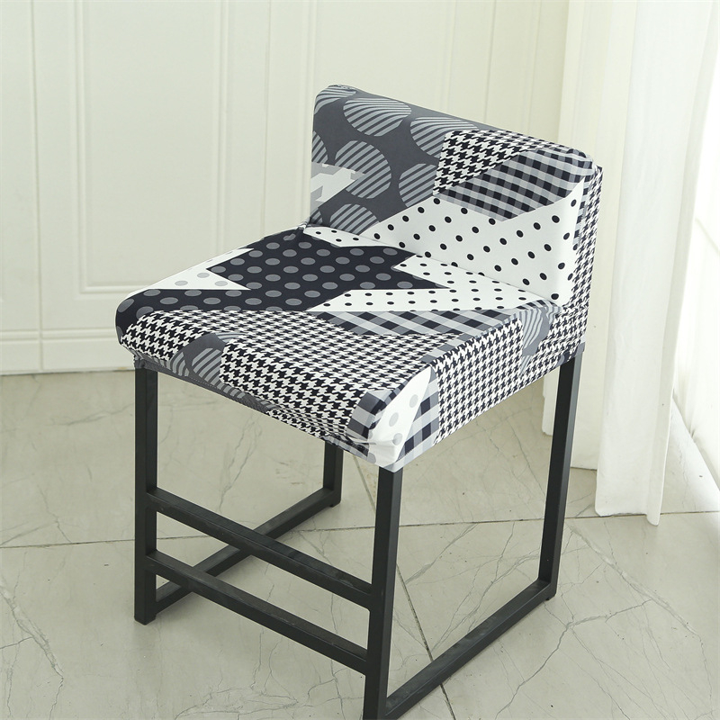 Elastinis baro kėdės užvalkalas – poliesteris, dulkių atsparumas, šiuolaikinis minimalistinis stilius, vienos dalių