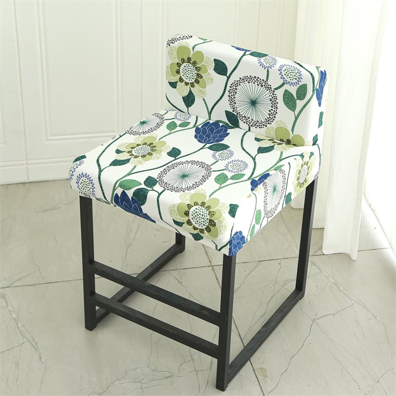 Elastinis baro kėdės užvalkalas – poliesteris, dulkių atsparumas, šiuolaikinis minimalistinis stilius, vienos dalių